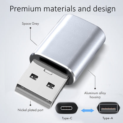 USB Type C Female to USB a Male Adapter Converter Charger for Iphone Android
