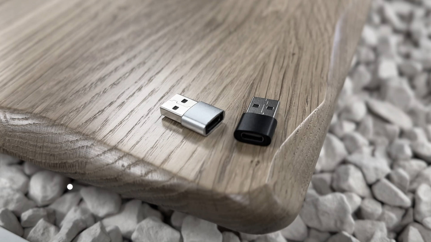 USB Type C Female to USB a Male Adapter Converter Charger for Iphone Android