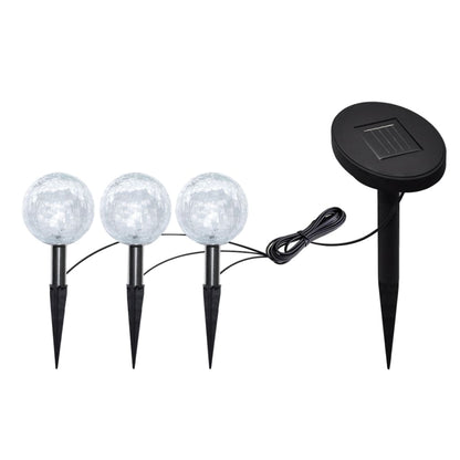 NNEVL Garden Lights 6 pcs LED with Spike Anchors & Solar Panels