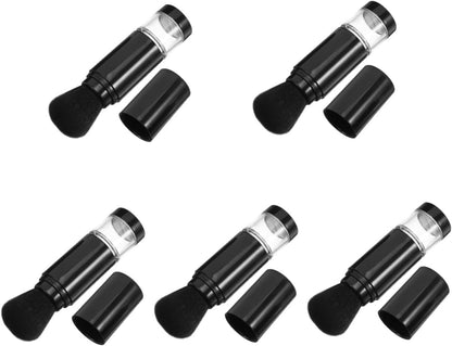 5Pcs Blush Makeup Brush Women Portable Powder Brush for Cheeks Makeup Tool Set