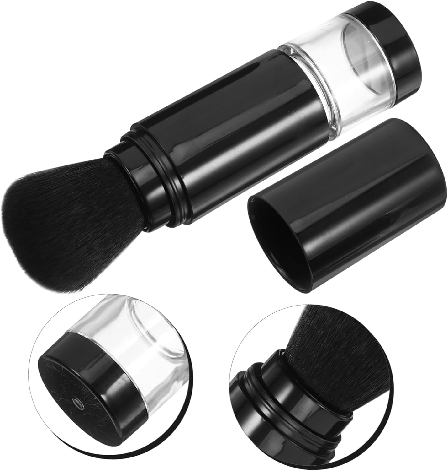 5Pcs Blush Makeup Brush Women Portable Powder Brush for Cheeks Makeup Tool Set