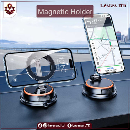 NNEDSZ 360 Degree Rotating Magnetic Phone Holder - Strong Suction and Stable Design