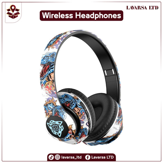 NNEDSZ Wireless Bluetooth Headphones - Stylish Over-Ear Design with Long Battery Life, Hi-Fi Sound, and Universal Compatibility (colour B)